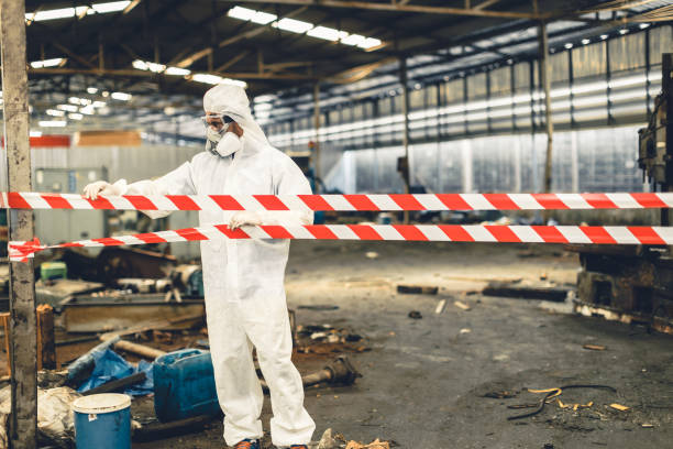 Professional Drug Lab Cleanup technician working in Placerville, CA